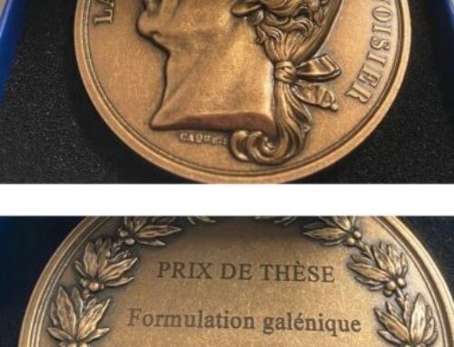 Le prix de thèse en Pharmacie Galénique de l’Académie Nationale de Pharmacie attribué à Kamila BOHNE JAPIASSU